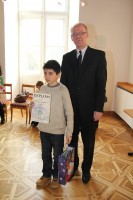 I miejsce w kategorii klas IV - VI Rafał Padzik - kl. V C