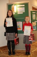 Oliwia Grzyb - autorka życzeń świątecznych; Aleksandra...