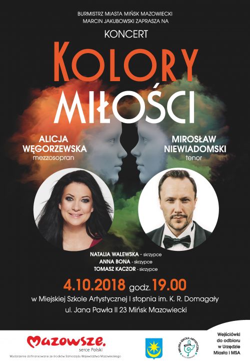 plakat A3 Kolory milosci