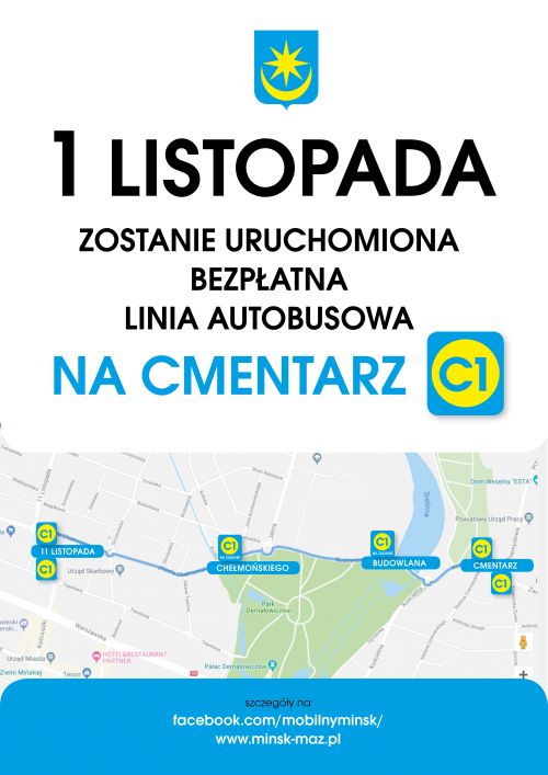 plakat A3 linia Cmentarna