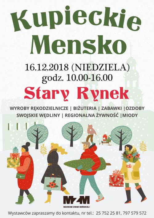 Kupiecki Mensko plakat