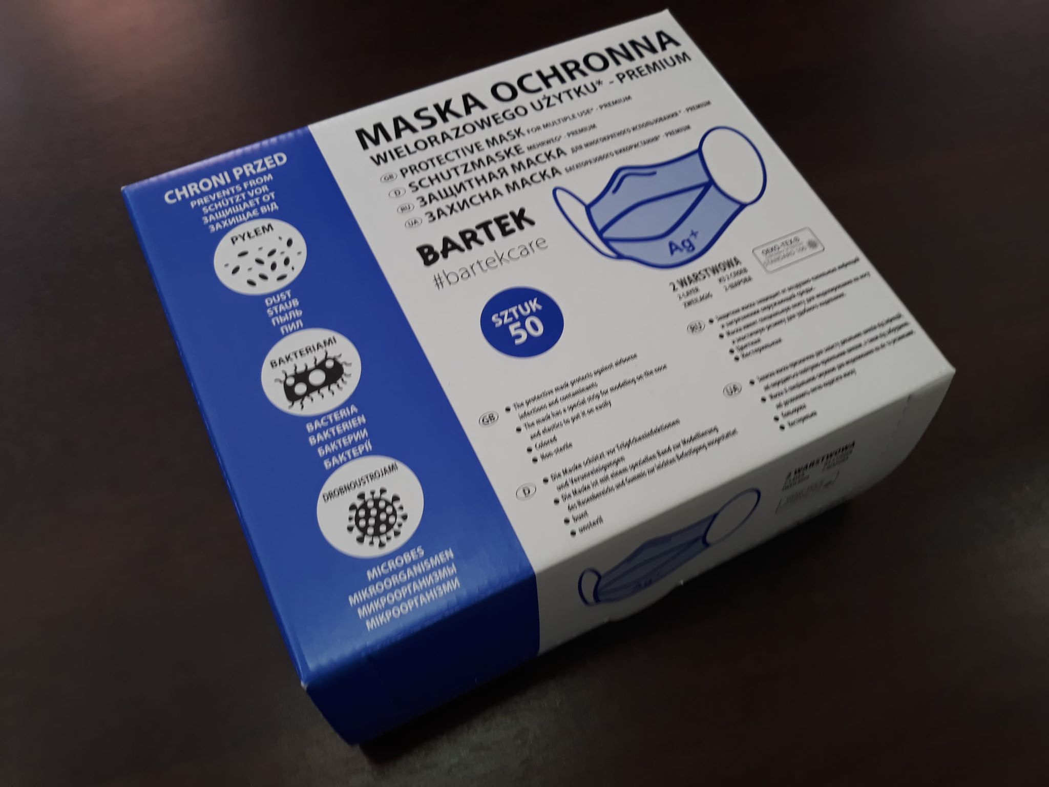 25 tysięcy maseczek dla mieszkańców miasta