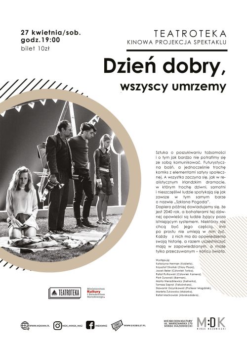 PLAKAT_teatroteka dzień dobry - mały rozmiar