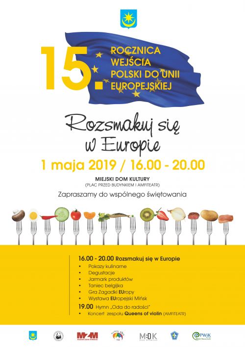 plakat 15 lat UE druk nowe