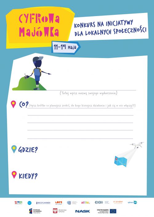 Załącznik 3 Cyfrowa majówka – plakat dla organizatorów...