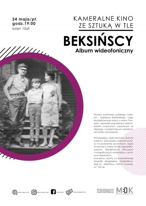 PLAKAT_kino beksińscy - mały rozmiar