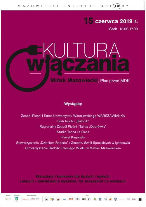 Kultura Włączania _plakat B1 druk
