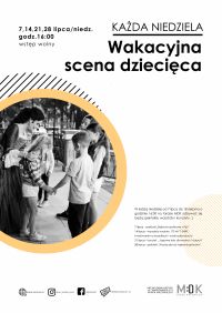 PLAKAT_wakacyjna scena dziecięca