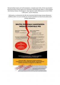 Skutki podziału Mazowsza według pomysłu PiS_Strona_4