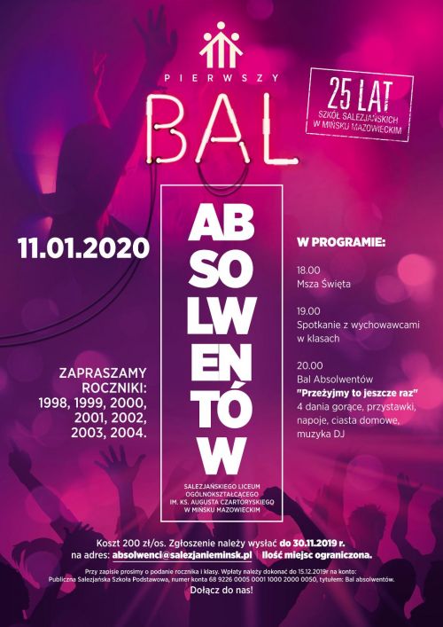 plakat Bal SLO online