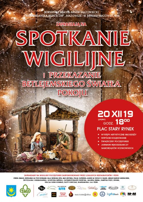plakat wigilia 2019 z logami