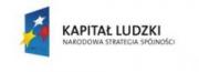 Program Operacyjny Kapitał Ludzki - informacje
