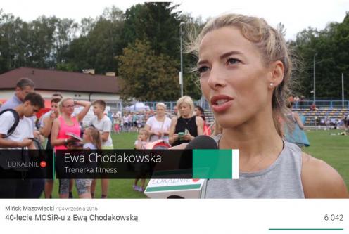 40-lecie MOSiR-u z Ewą Chodakowską