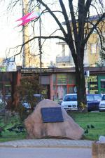 Obelisk Zygmunta Piaseckiego, jednego z dowódców 7 PUL