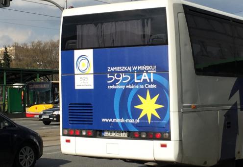 Autobusy promują miasto
