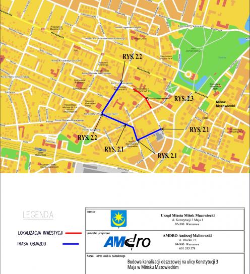 Czasowe zamknięcie odcinka ul. Konstytucji 3 Maja