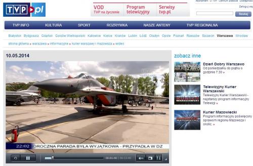 Dni z Wojskiem Polskim - relacja w TVP Warszawa