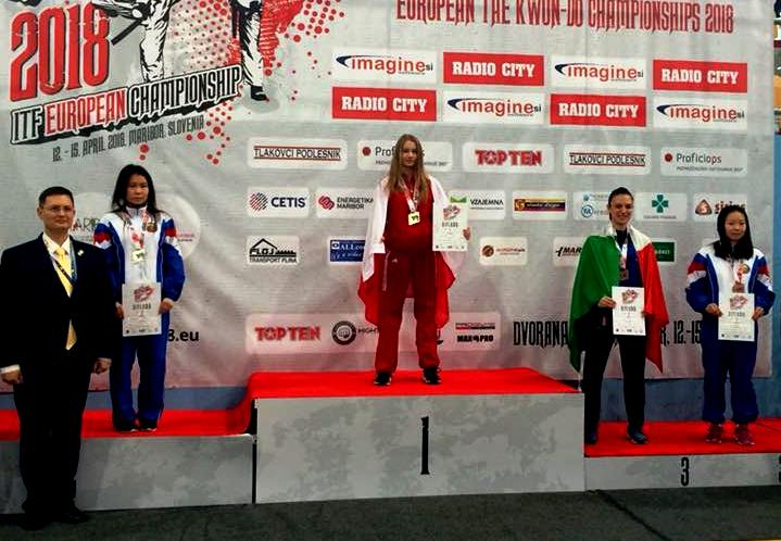 Dwa medale Marty na Mistrzostwach Europy w Taekwon-Do