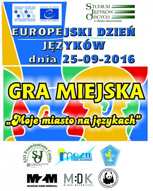 Gra Miejska "Moje Miasto na Językach"