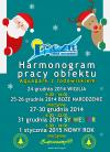 Harmonogram pracy aquaparku i lodowiska w okresie Świąt