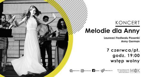 Koncert w MDK - Melodie dla Anny