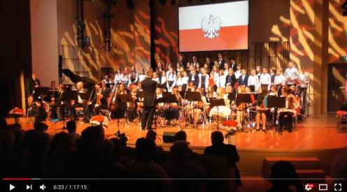 KONCERT Z OKAZJI 99. ROCZNICY ODZYSKANIA NIEPODLEGŁOŚCI - video