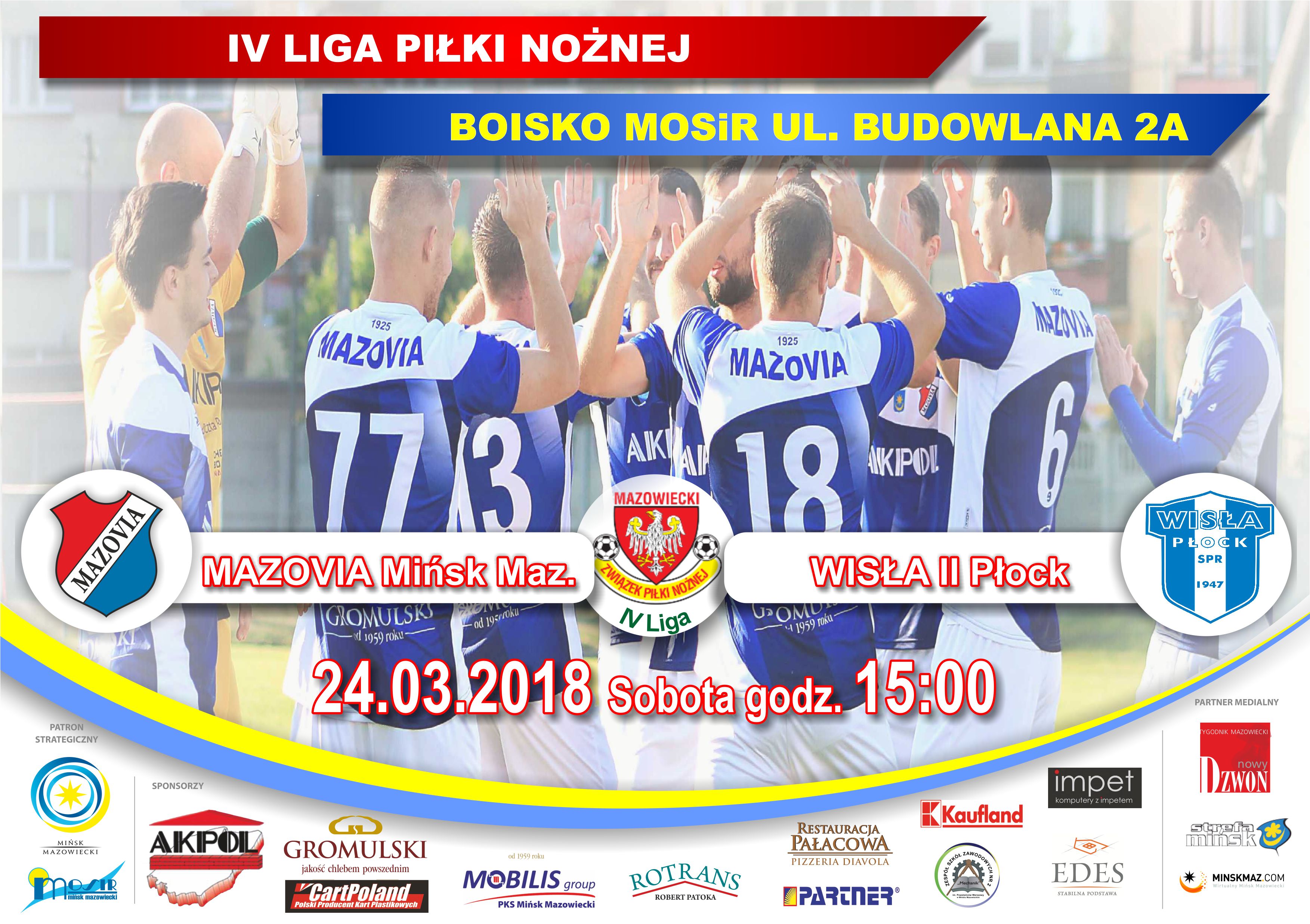 Mecz Mazovii z Wisłą Płock