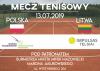 Mecz tenisowy Polska-Litwa
