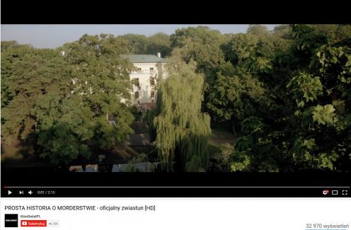Miński pałac w filmie "Prosta historia o morderstwie"