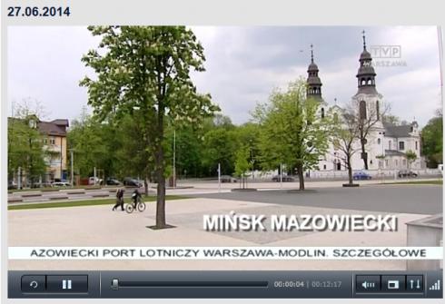 Miński Plac Stary Rynek w TVP Warszawa