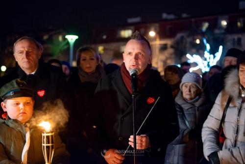 Mińszczanie pożegnali tragicznie zmarłego prezydenta Gdańska