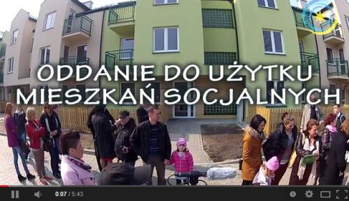 Nowe mieszkania socjalne - relacja filmowa