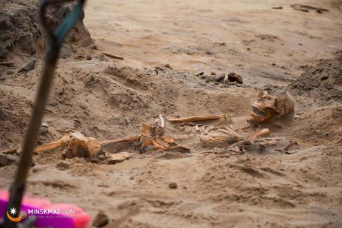 Odkryto kolejne szkielety przy rondzie ks. Dziąga