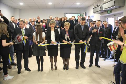 Otwarcie hali sportowej przy GM nr 2 Mińsk Mazowiecki
