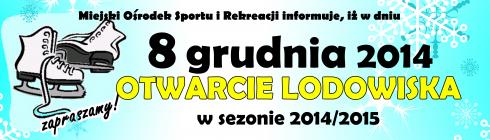 Otwarcie Lodowiska w sezonie 2014/2015
