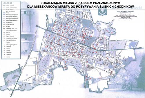 Piasek do śliskich chodników