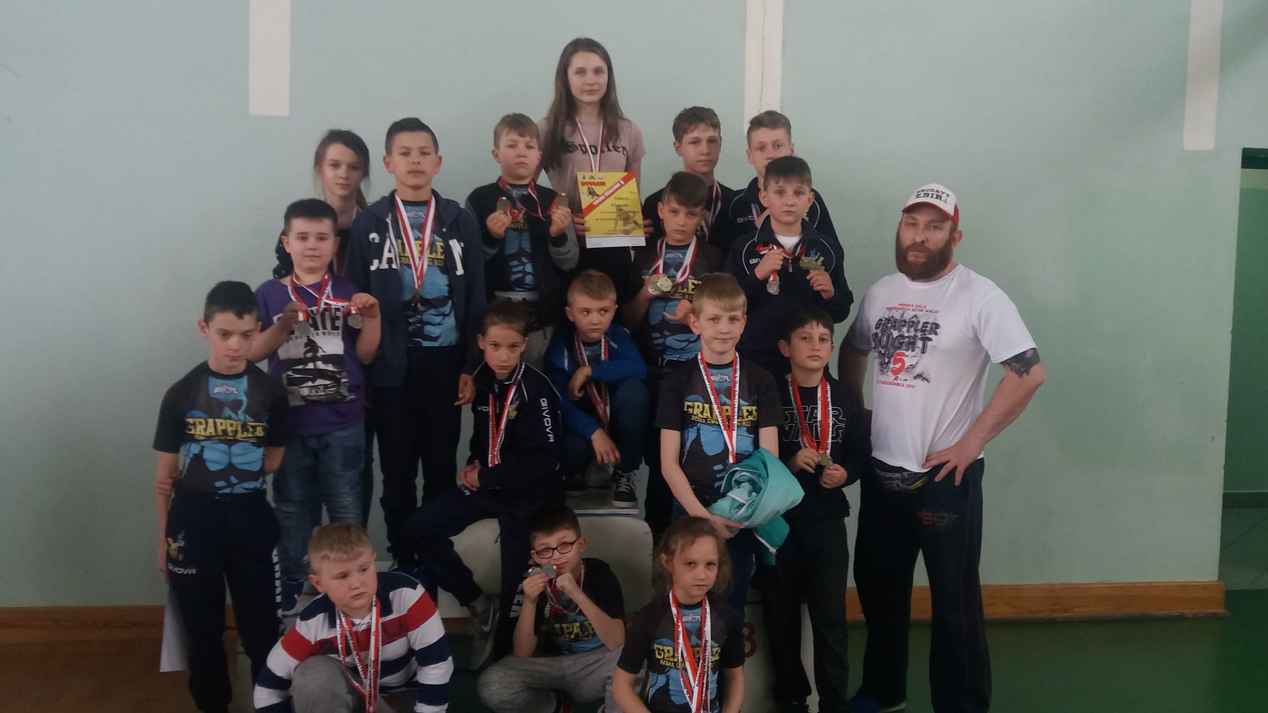 Polskia Liga Jiu Jitsu dzieci i młodzieży w Sochaczewie