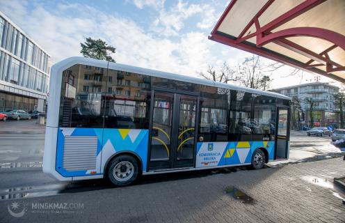 Przejazd techniczny autobusu komunikacji miejskiej