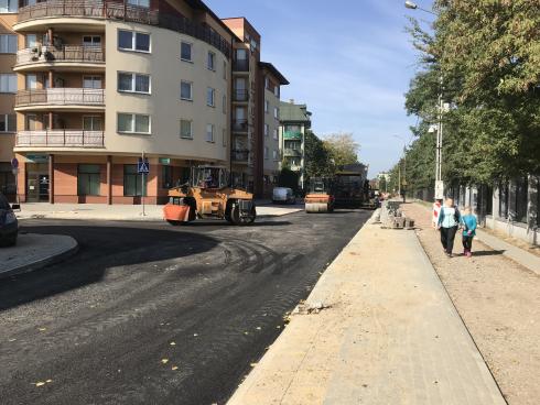 ul. Dąbrówki - wyłączenie odcinka od Mickiewicza do wjazdów do Lidl i BP