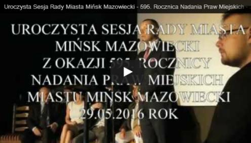 Uroczysta Sesja Rady Miasta 29.05.2016