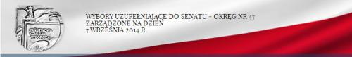 Wyniki głosowania - Wybory uzupełniające Senat 2014