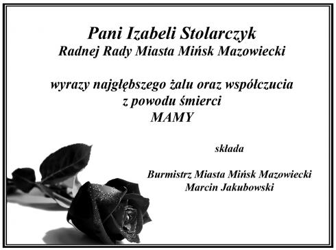 Wyrazy współczucia...