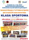 Zaproszenie do klas sportowych w GM nr 1