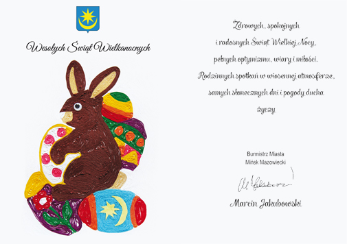 Życzenia Wielkanocne Burmistrza Miasta