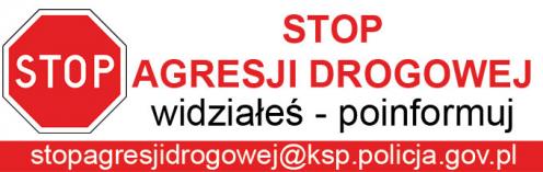 "STOP AGRESJI DROGOWEJ"