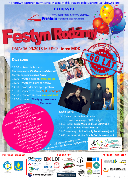 plakat 60-cio lecie SMP