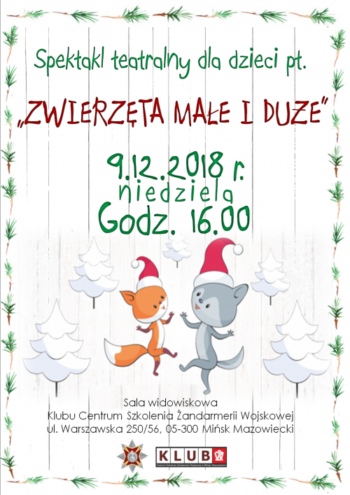 teatrzyk mikołajkowy
